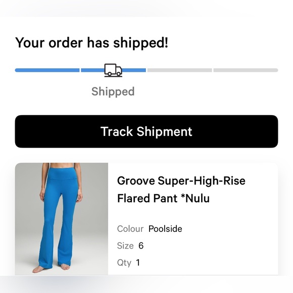 Lululemon Groove Super High Rise Flared Pant - Picture 6 of 6